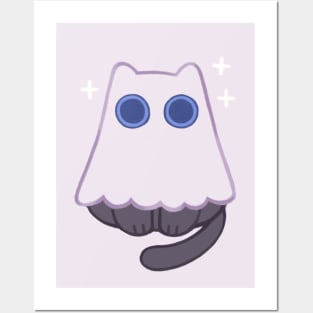 Ghost Cat Posters and Art